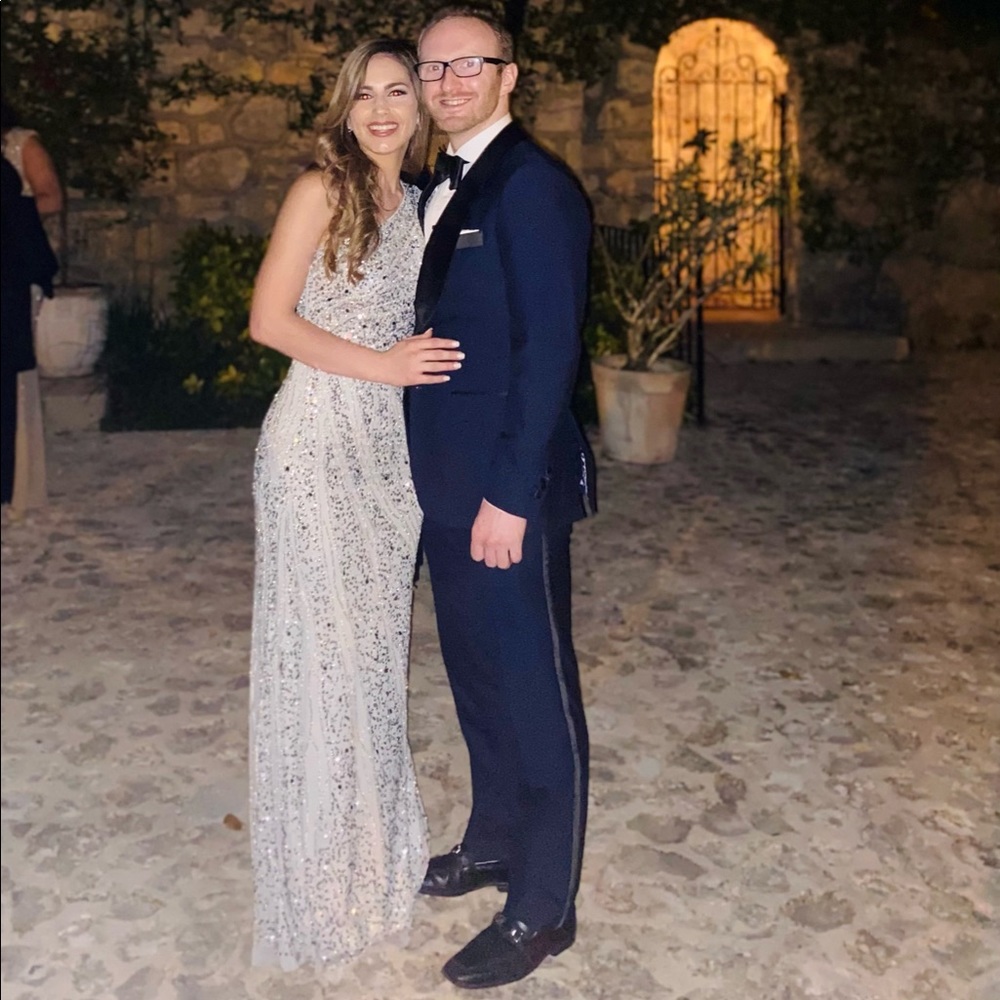Aidan Mattox gorgeous sequin gown